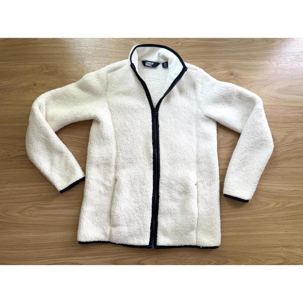 Lands End Fleece Jacket Wmns XS (or Girls) super soft!!